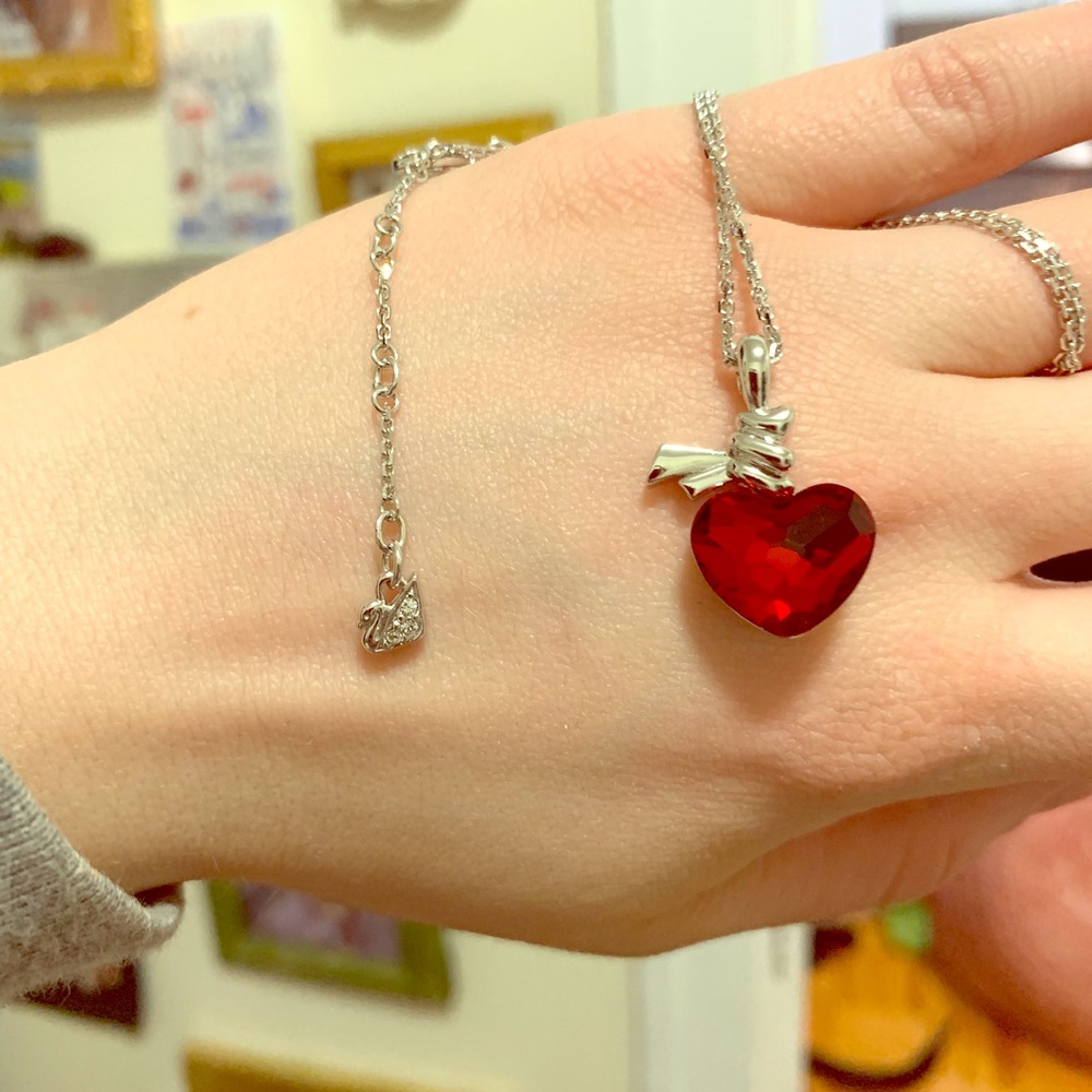 Swarovski Crystal Heart Necklace